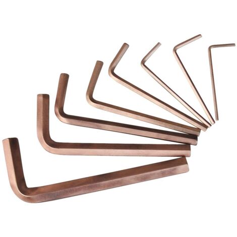 Jeux de clés mâles, extra longues BRONZEplus 8 pcs