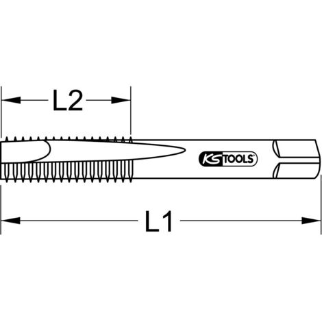Jeux de tarauds HSS Co M, M18x2,5, 3 pcs