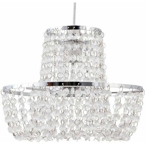 FIRST CHOICE LIGHTING Jewelled Easy Fit Light Shade