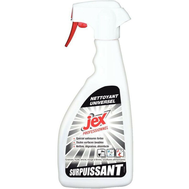 Jex Professionnel - Spray 500 ml de nettoyant superpuissant