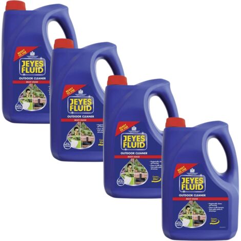 Jeyes Fluid Ready to Use 4L Pack of 4 - Effective Cleaning