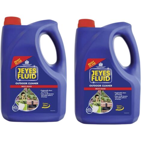 Jeyes Fluid Ready to Use 4L - Twin Pack for Effective Cleaning
