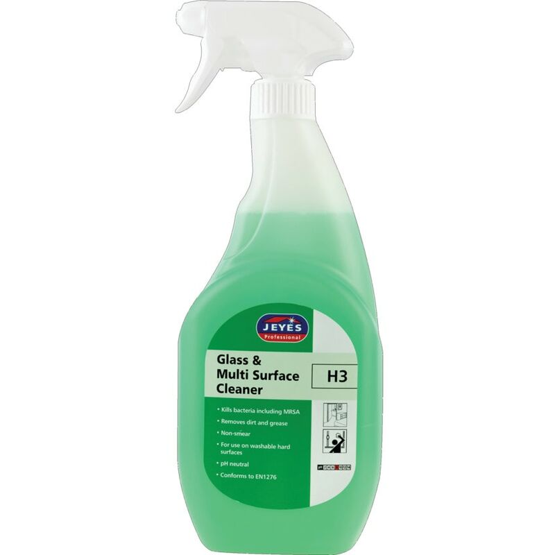 Jeyes - Glass & Multi-Surface Cleaner, 750ml, Case of 6