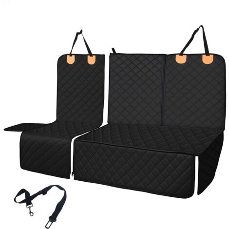 JF HOME BLISS Dog Car Back Seat Cover Anti-slip and Scratch-Resistant Non Stick Fur Rear Seat Protector for Auto Van SUV