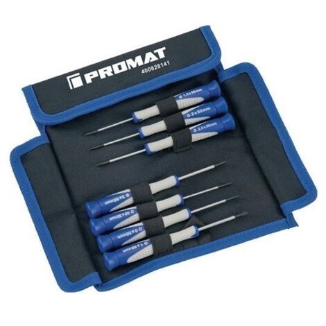 Jgo. Destornilladores Mec. De Precision 7 Uds. Ranura / Ph P