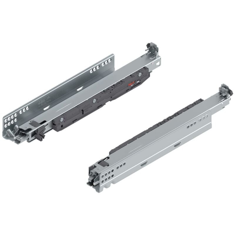 

Blum - Jgo Guia Extracción Total 550 Mm Movento 40 Kgs Tob - Zincado
