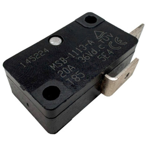 JIABEN MSB-1113-A Mikroschalter 20A 36Vd 2Pin für Heckenschere uvm.