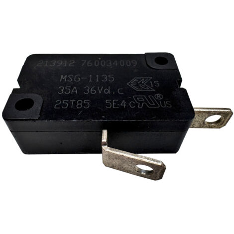 JIABEN MSB-1135 Mikroschalter 36VDC 35A 2Pin Schalter für Akku Hobel uvm.