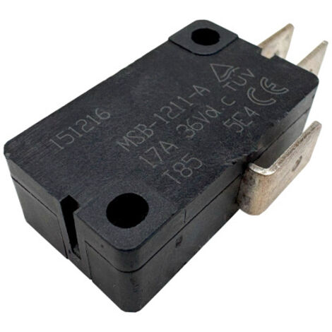 JIABEN MSB-1211-A Mikroschalter 36VDC 17A 3Pin Schalter für Heckenschere uvm.