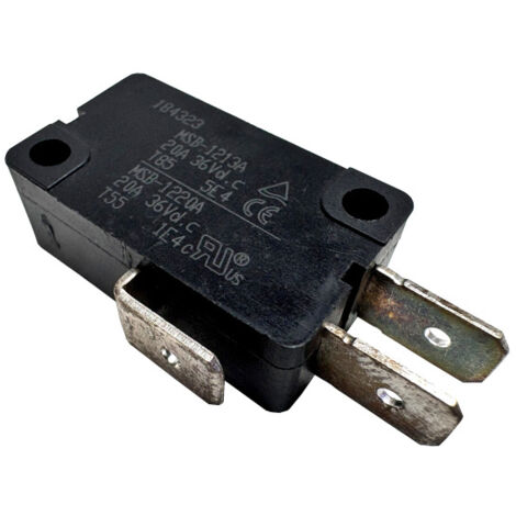 JIABEN MSB-1213A Mikroschalter 20A 36VDC 3Pin Schalter für Heckenschere uvm.