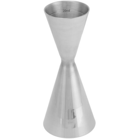 Jigger Japonais en Acier Inoxydable 304, 30-60ml, Mesureur de Bar Brillant pour Cocktails