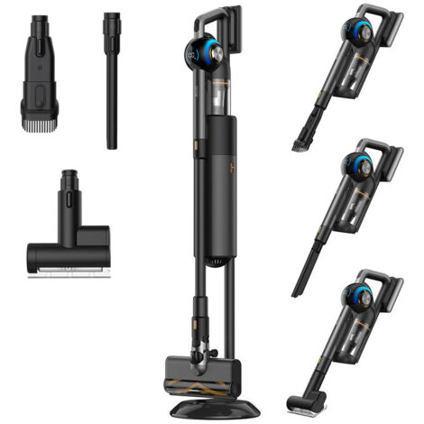 JIGOO V700 Netto-Ladestation: Automatisch aufladbar und aktiv, 215 AW, 2,5 l Fassungsvermögen, 3 Modi und LED-Anzeige