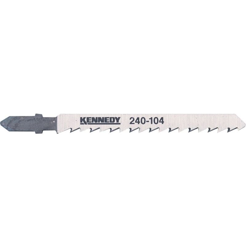 Kennedy High Carbon Steel (Hcs) Jigsaw Blades for Wood and Wood Based Products (