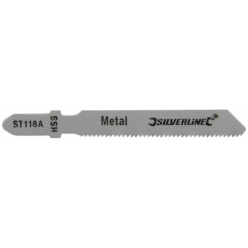Silverline Jigsaw Blades for Metal 5pk ST118A 234444