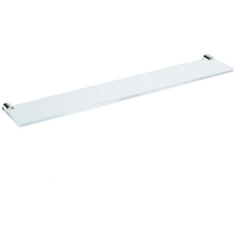 Jika Basic - Étagère en verre 570 mm, chrome H3853A20040001