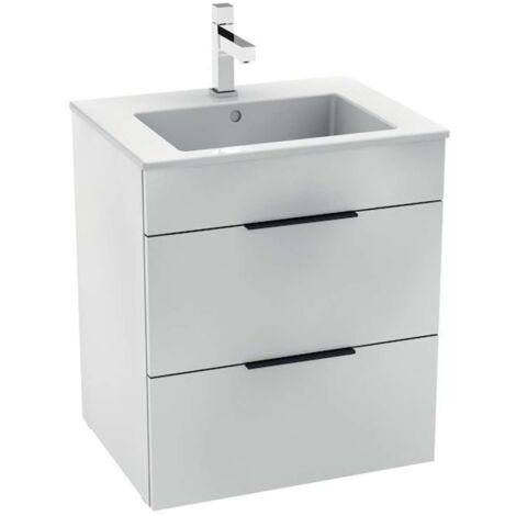 Jika Cube - Mueble con lavabo, 54x42x62 cm, blanco H4536121763001
