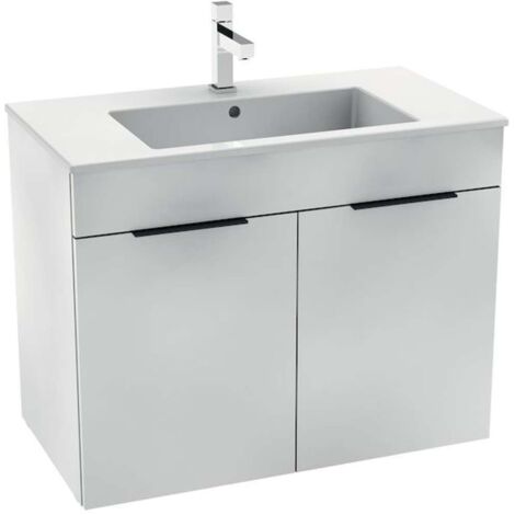 Jika Cube - Mueble con lavabo, 79x42x62 cm, blanco H4537521763001