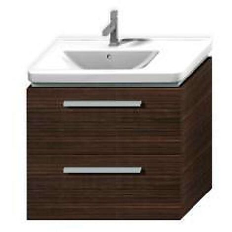 Jika Cubito - Meuble pour lavabo, 740x460x67 cm, blanc brillant H4502171725001