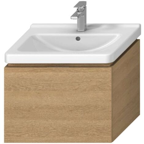 Jika Cubito - Mobile lavabo 640x480 mm, rovere H40J4243015191
