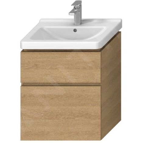 Jika Cubito Pure - Meuble sous lavabo 590x683 mm, chêne H40J4234025191