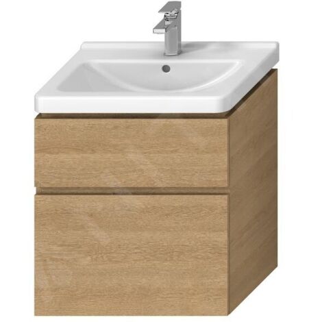 Jika Cubito Pure - Meuble sous lavabo 640x683 mm, chêne H40J4244025191