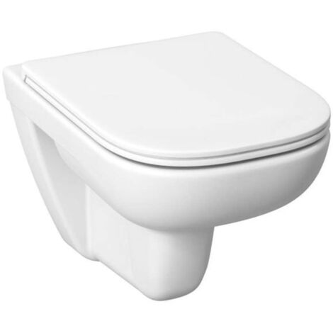 Jika Deep - Inodoro suspendido, Rimless, Dual flush,blanco H8206140000001