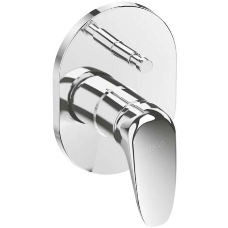 Jika Deep - Miscelatore da incasso per vasca da bagno con interruttore, cromato H3211U60040001