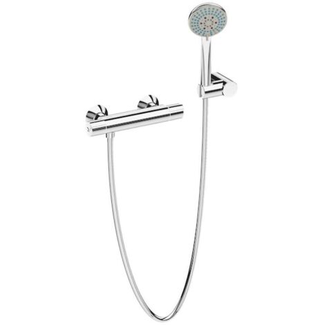 Jika Deep - Miscelatore termostatico per doccia con soffione, cromo H3331U70042711