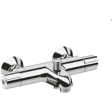 Jika Deep - Miscelatore termostatico per vasca da bagno, cromo H3231U70044001