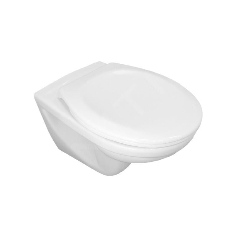 Dino - wc suspendu avec siège SoftClose, Rimless, Dual Flush, blanc H8603770000001 - Jika