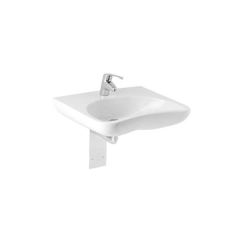Mio - Lavabo sanitaire 640x550 mm, trou pour robinetterie, blanc H8137140001041 - Jika