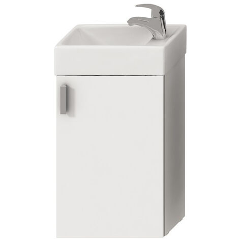 Jika (Groupe Roca) Badezimmermöbel mit Waschbecken Jika Litt 40x22,1x67,5 cm weiß (H4535111753001)