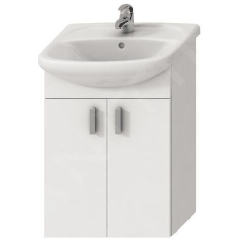 Jika Lyra - Meuble pour lavabo 502x292x708 mm, blanc H4519524323001