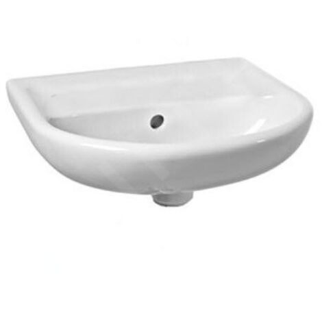 Jika Lyra plus - Lavabo 400x310 mm, avec trop-plein, blanc H8153810001091