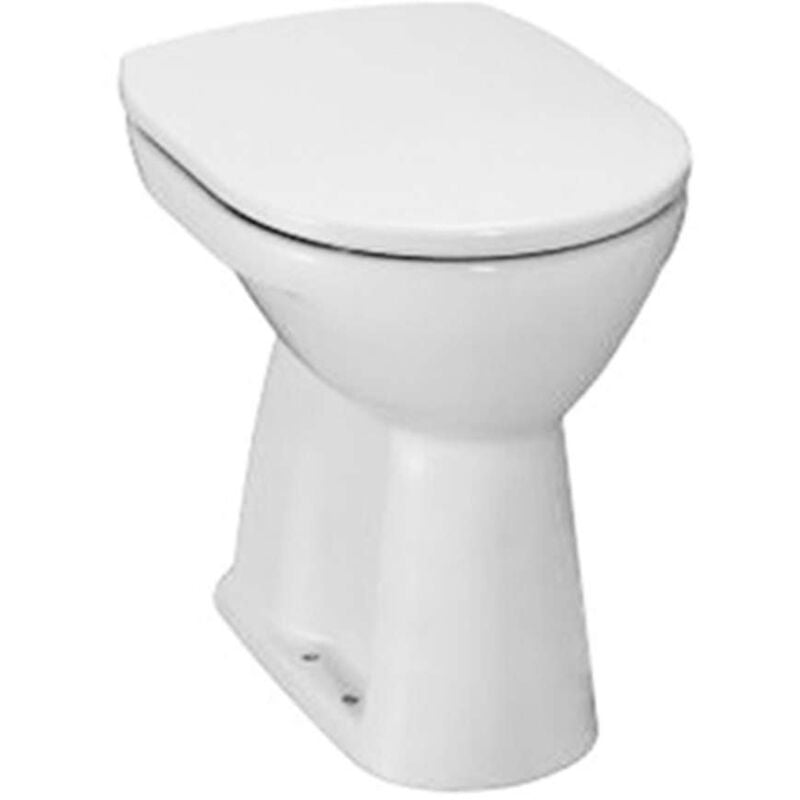Lyra plus - wc à poser, chasse d'eau plate, blanc H8253870000001 - Jika