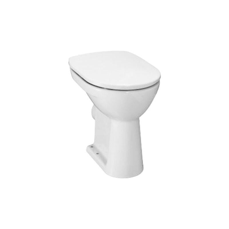 Lyra plus - wc à poser, évacuation arrière, chasse d'eau plate, blanc H8253860000001 - Jika