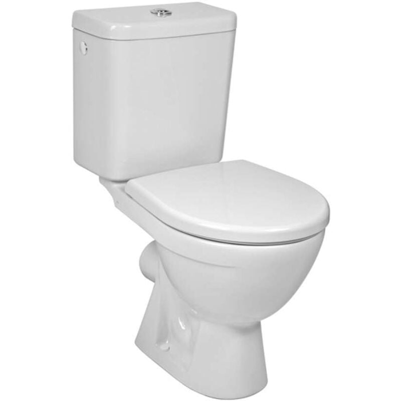 Lyra plus - wc combiné, évacuation arrière, remplissage latéral, blanc H8263860002413 - Jika