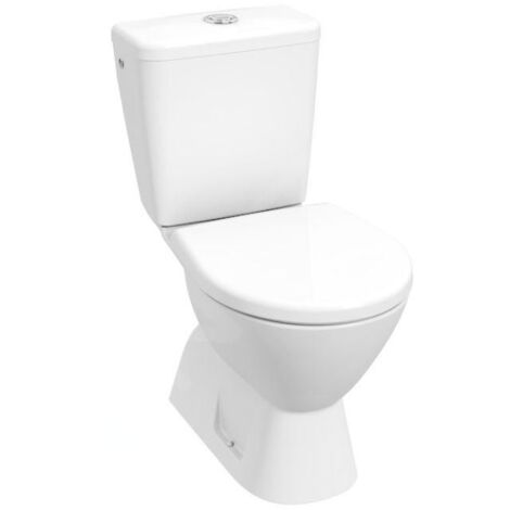 Jika Lyra plus - WC combiné, évacuation par le bas, remplissage latéral, blanc H8257270002413