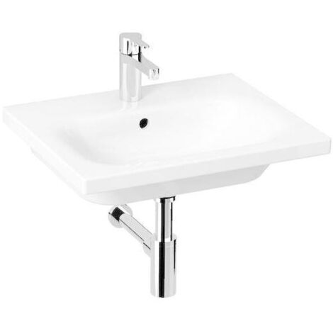 Jika Mio-N - Lavabo 550x450 mm, avec trop-plein, avec trou pour robinet, blanc H8127120001041