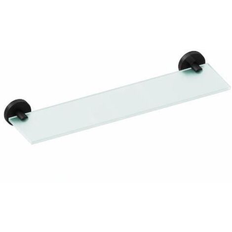 Jika Mio Style - Étagère, longueur 40 mm, verre dépoli/noir mat H3852F17160001