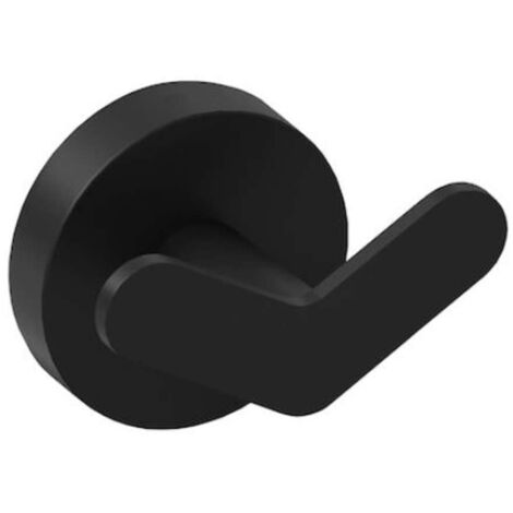 Jika Mio Style - Gancho doble, negro mate H3812F37160101
