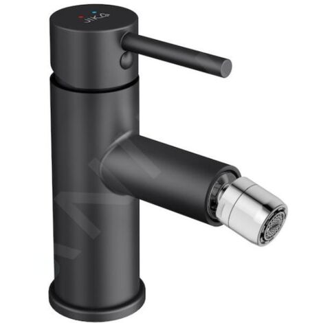 Jika Mio Style - Mitigeur de bidet, noir mat H3412F17161101