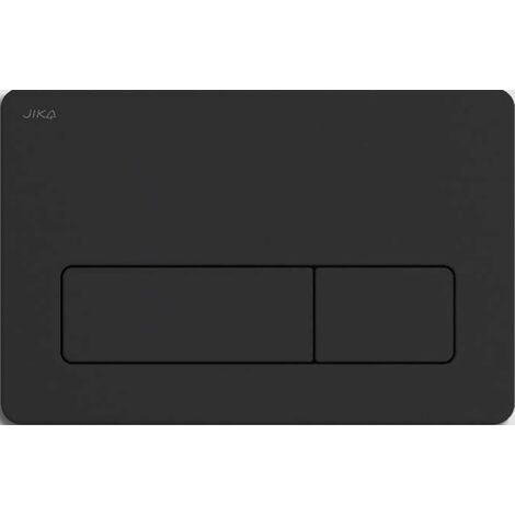 Jika Modul - Placca di comando PL3, Dual Flush, nero opaco H8936647160001