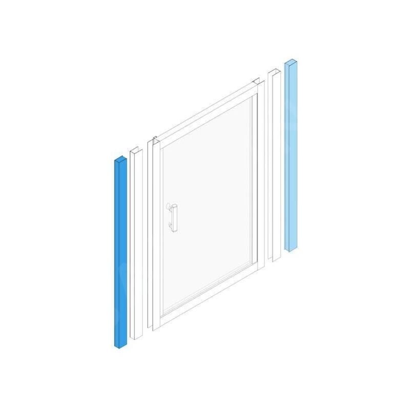 Jika - Nion - Profilé d'extension pour parois et portes de douche H2912N80000151