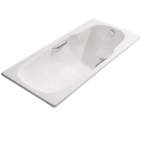 Jika Praga - Baignoire 1800x800 mm, avec poignées, blanc H2343840000001