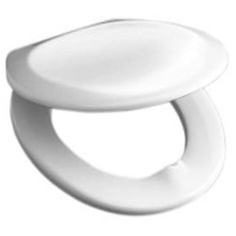 JIKA SIÈGE CLOSET EUROLINE, BLANC, AVEC COUVERCLE, SIÈGE/COUVERCLE EN PLASTIQUE SOURCING H8933703000001