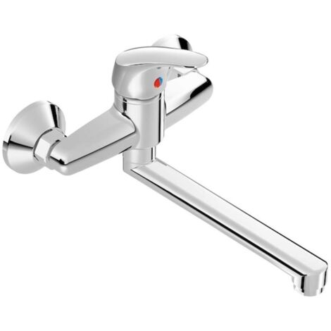 Jika Talas - Miscelatore da lavabo con braccio di erogazione girevole, cromo H3111N70042301
