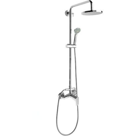 Jika Talas Trendy - Set de douche avec mitigeur, 3 jets, chrome H3332E70045331