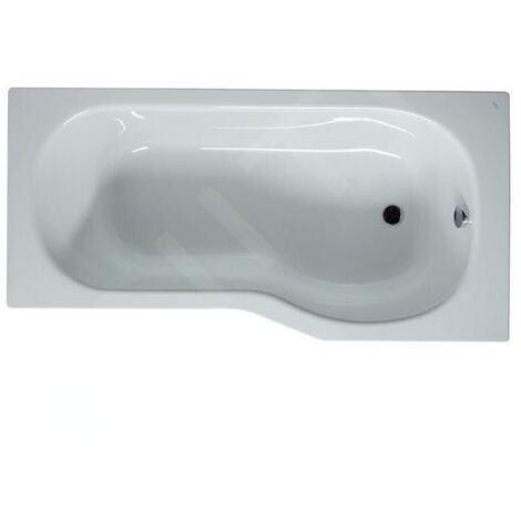 Jika Tigo - Baignoire asymétrique 1600x800x430 mm, droite, blanc H2202100000001