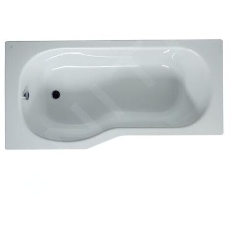 Jika Tigo - Baignoire asymétrique 1600x800x430 mm, gauche, blanc H2212100000001